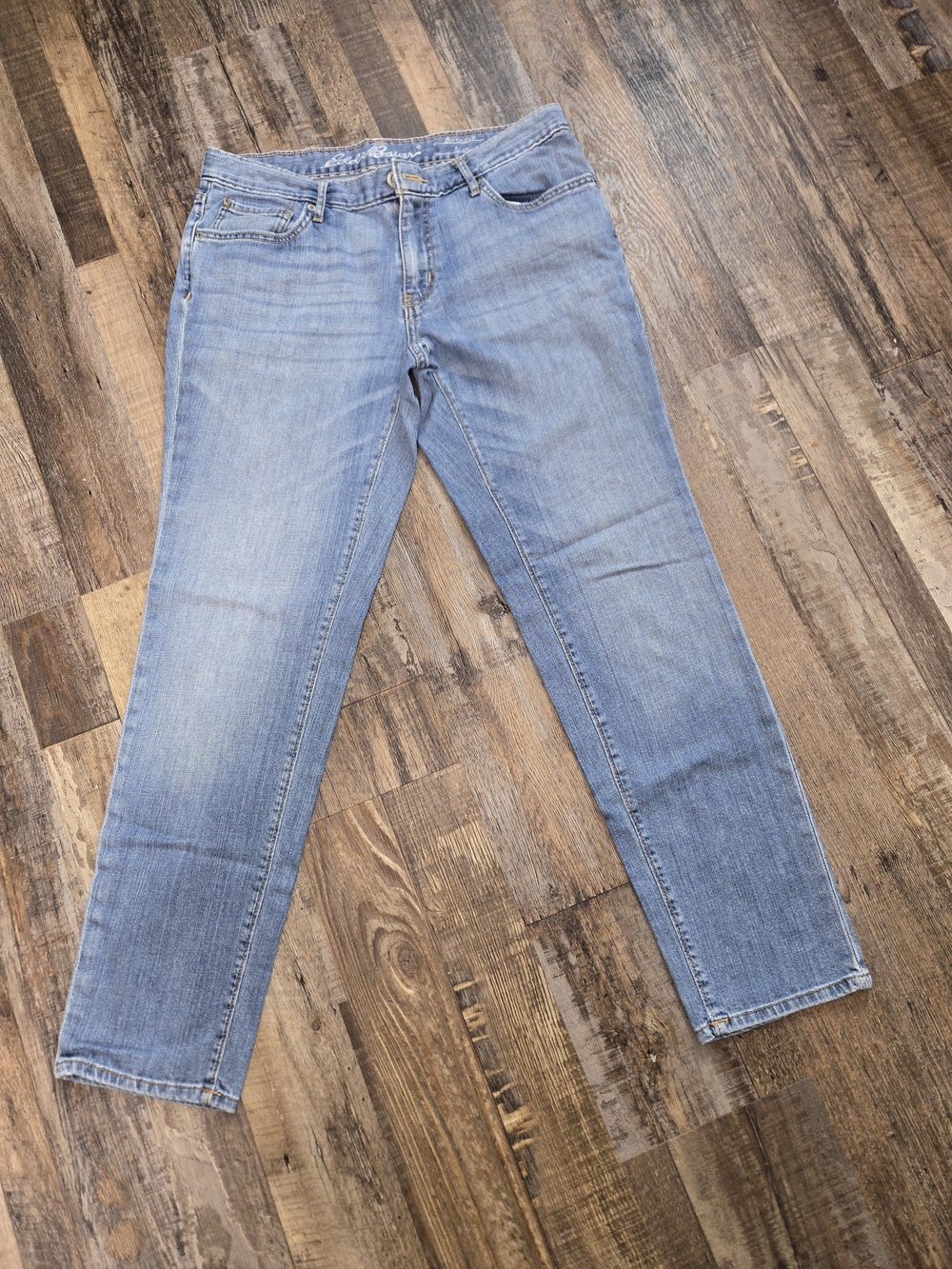 Eddie Bauer Light Blue Boyfriend Jeans